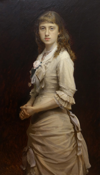 Portrait of Sophia Kramskaya (1867-1933)
