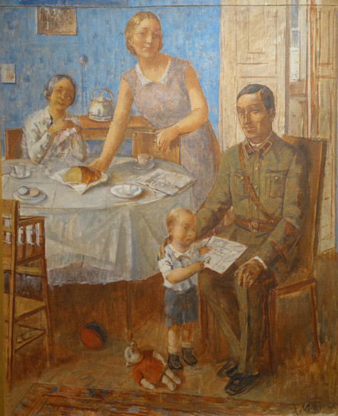 The commander's family