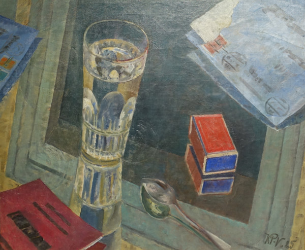 Still life with letters
