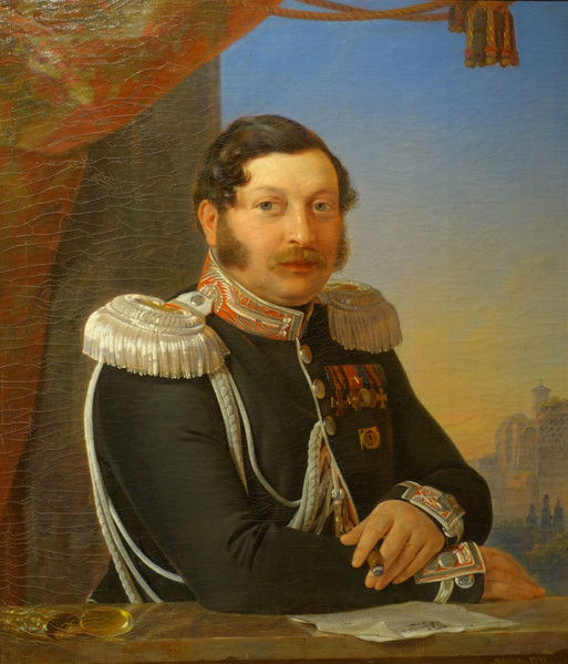 Portrait of Colonel Fyodor Sergeevich Chernyshev (1805-1869)