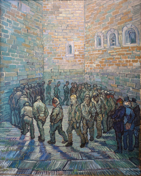 The Prison courtyard