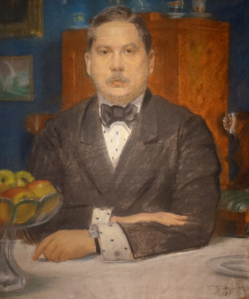 Portrait of Konstantin Andreevich Somov (1869-1939)