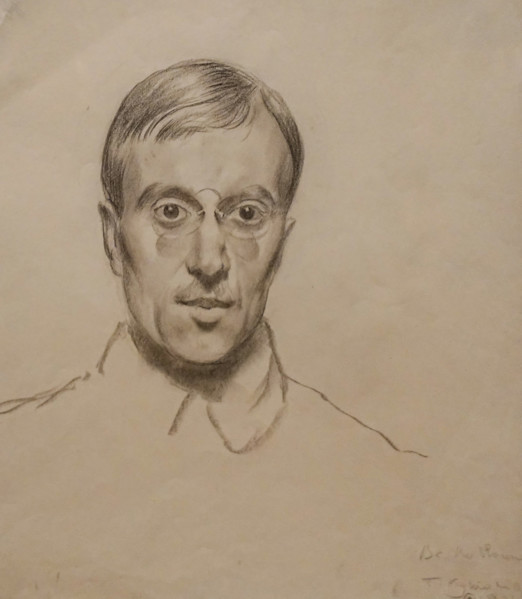 Portrait of the artist Vsevolod Voinov (1880-1945)