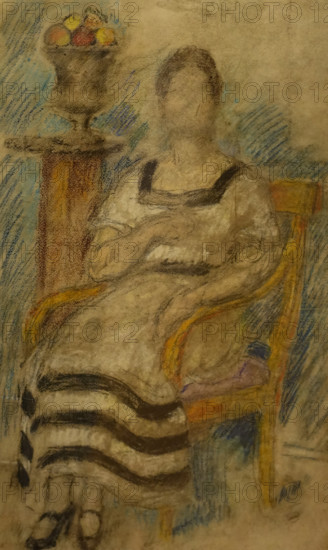 Sketch of a Woman's Portrait