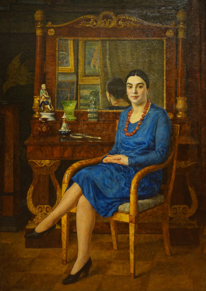 Lady in Blue