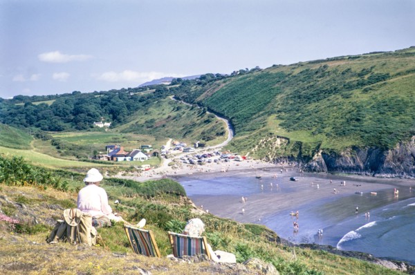 Pwllgwaelod Beach.