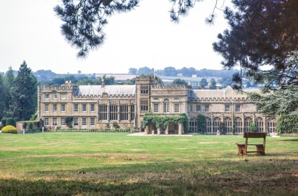Historic stately home and gardens of Forde Abbey estate.