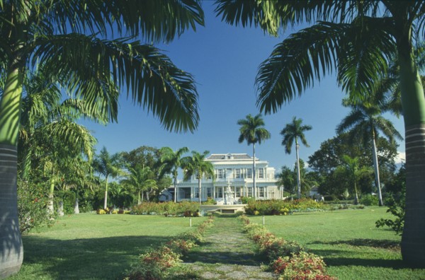 WEST INDIES, Jamaica , Kingston, Devon House built in 1881 by a rich local merchant set in large