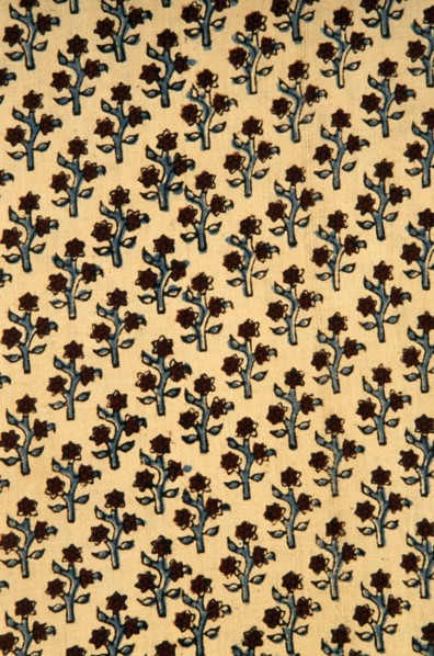 INDIA, Rajasthan, Block printed material