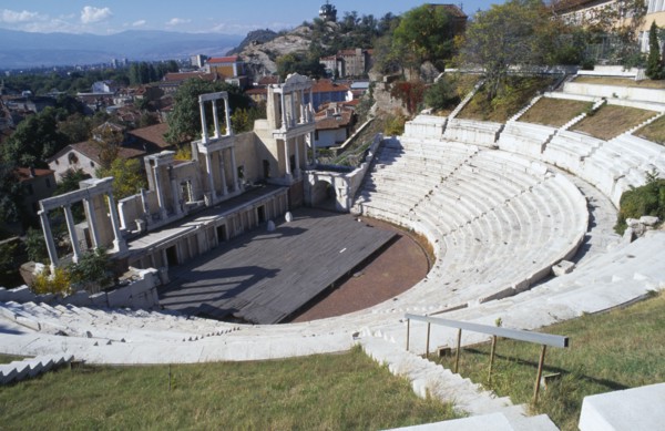 BULGARIA ,  , Plovdiv, Roman Amphitheatre