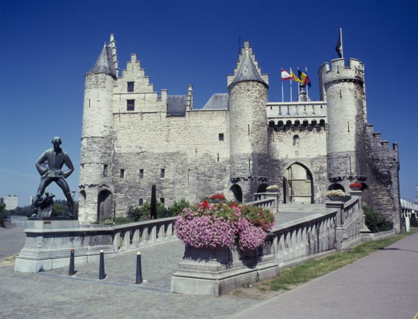 BELGIUM, Flemish Region, Antwerp, The Steen. Maritime Museum