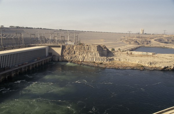 EGYPT, Nile Valley, Aswan, The Aswan High Dam.