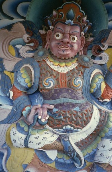 INDIA, Bihar, Bodh Gaya, Temple carving