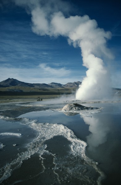 CHILE, Atacama , El Tatio geyser field Chl 3