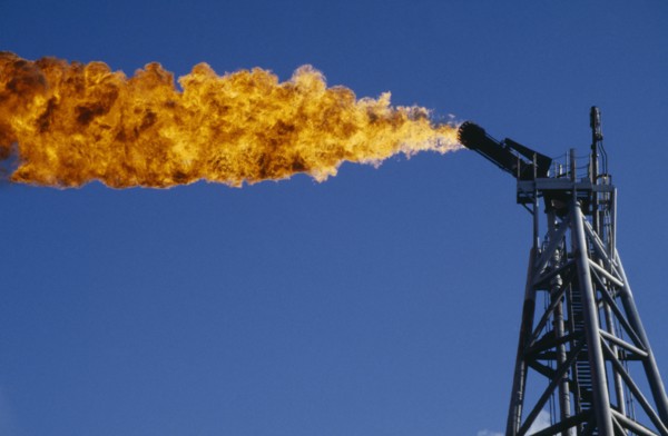 INDUSTRY, Factory, Oil Rig, Texaco Tartan rig Flare Boom
