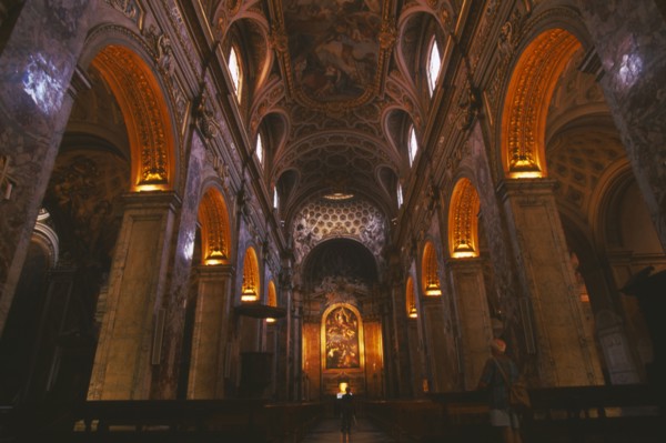 ITALY, Lazio, Rome, "San Luigi dei Francesi, The French National Church built in the 16th century.
