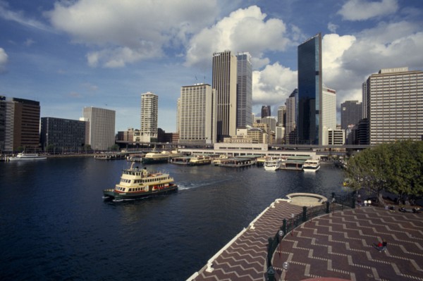 AUSTRALIA, New South Wales, Sydney, View of the Harbour.