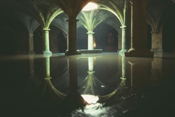MOROCCO, El Jadida, Old Roman sewers.