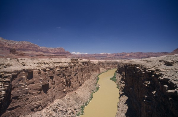 USA, Arizona, Colorado River, View from Navajo bridge