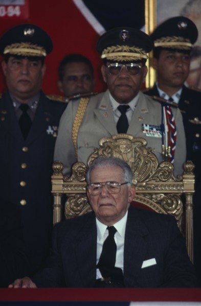 DOMINICAN REPUBLIC, People, President Balaguer.