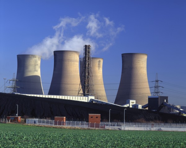 ENGLAND, Warrington, Fiddlers Ferry Coal Fired Power Station