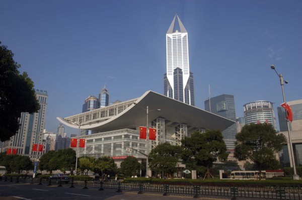 CHINA, Shanghai, Modern city architecture and skyscrapers