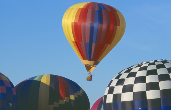 USA, New Mexico, Albuquerque, Balloon fiesta