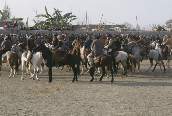 PAKISTAN, North West Frontier, Peshawar, Bouskatchi match.
