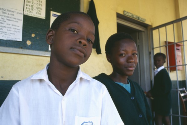 UGANDA, Kampala, Children at Meugo primary School