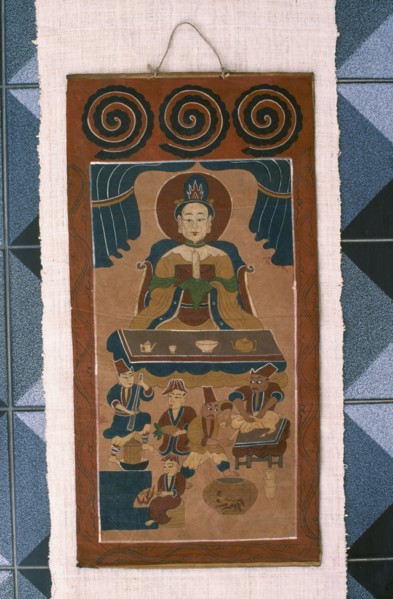 THAILAND, General, Yao religious painting used in Taoist ceremonies