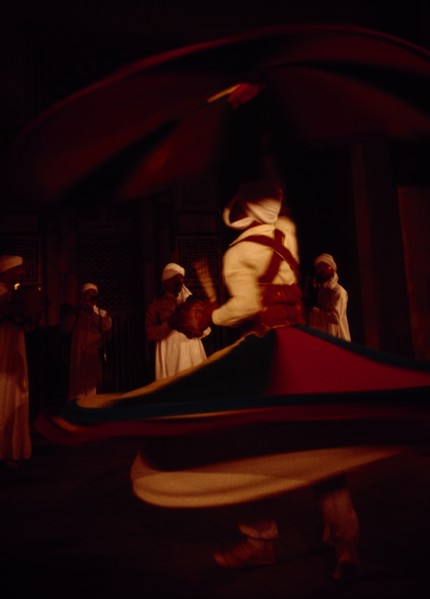 EGYPT, Cairo, Sufi dancing.