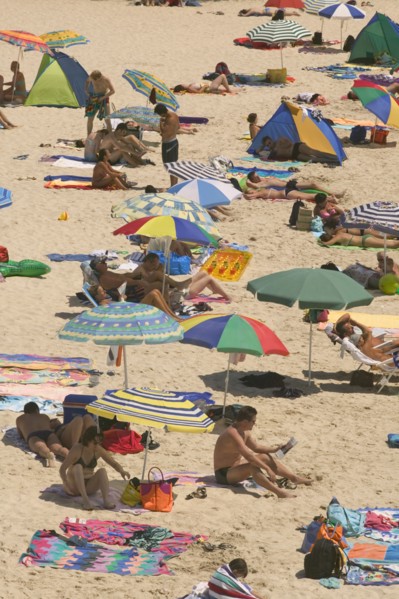 SPAIN, Balearic Islands, Majorca , The beach at Cala Santany.