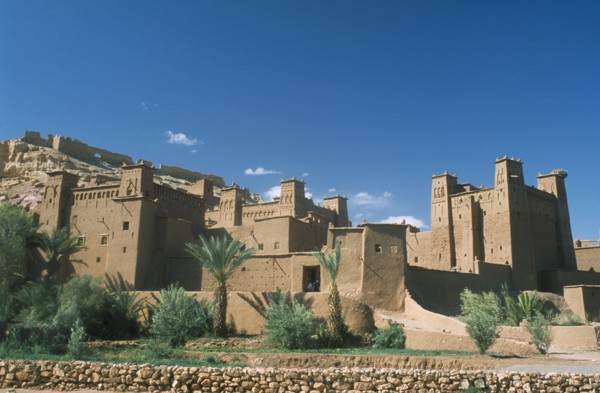MOROCCO, Ait Benhaddou, Kasbah famous for appearing in films such as Jesus of Nazareth and Lawrence