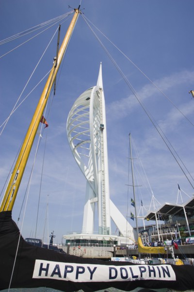 ENGLAND, Hampshire, Portsmouth, The Spinnaker Tower the tallest public viewing platforn in the UK
