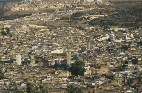 MOROCCO, Fes, Cityscape