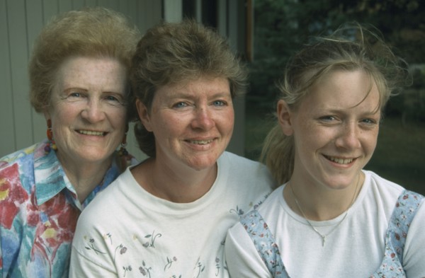 CHILDREN, Relationships, Generations, "Portrait of grandmother, daughter and grand-daughter.  Three