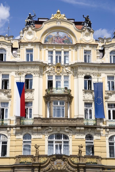 CZECH REPUBLIC, Bohemia, Prague, The Art Nouveau Ministry of Local Development in the Old Town