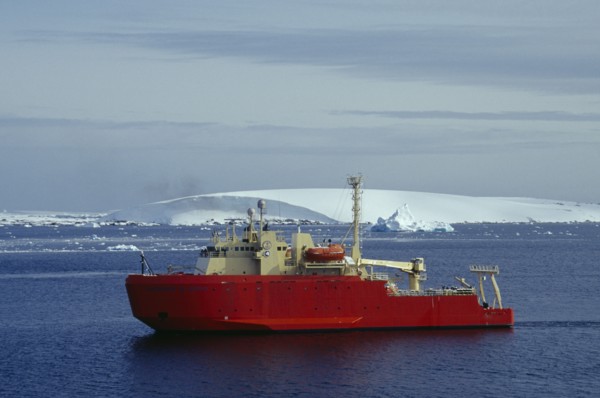 ANTARCTICA, Transport, United States research ship called Lawrence M Gould which entered service