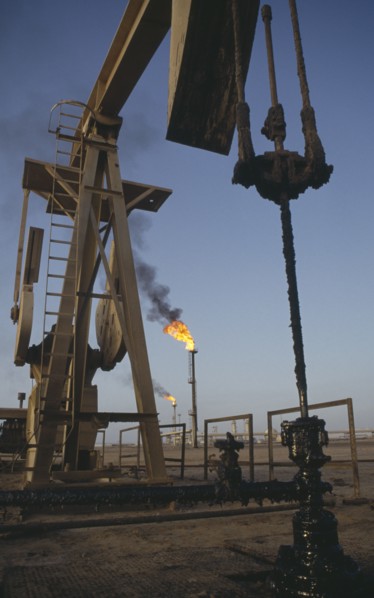 EGYPT, Sinai, Agip oil fields.