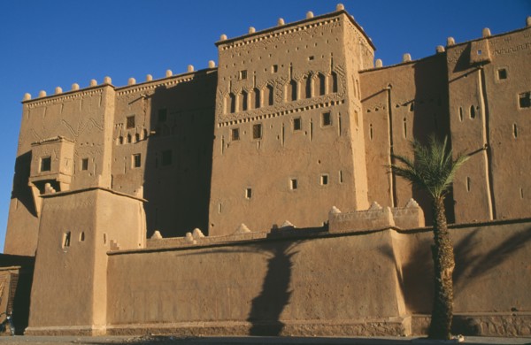 MOROCCO, Ouarzazate, Kasbah Taorirt .  Nineteenth century kasbah of the el-Glaoui dynasty.