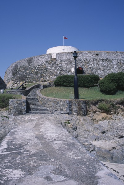 UNITED KINGDOM, Channel Islands, Guernsey, St Peters. Fort Grey Martello Tower and Shipwreck Museum