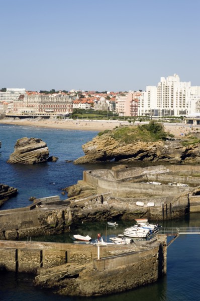 FRANCE, Aquitaine Pyrenees Atlantique, Biarritz, The Basque seaside resort on the Atlantic coast.