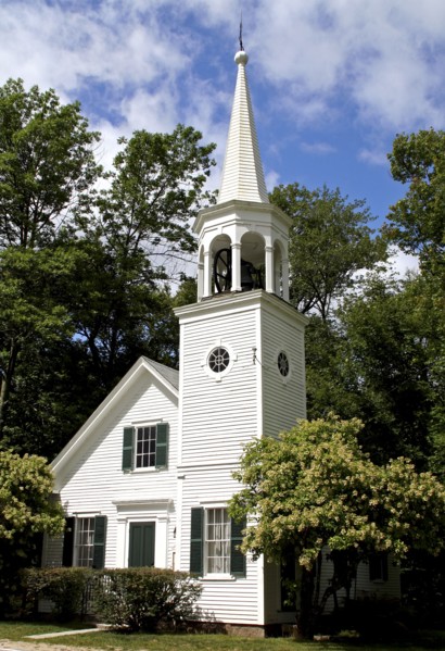 USA, New Hampshire, Tamworth, Wonalancet Chapel.