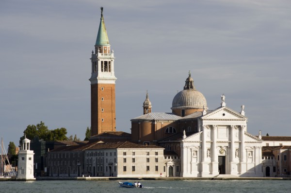 ITALY, Veneto, Venice, Palladio's 16th Century Church of San Giorgio on the island of San Giorgio