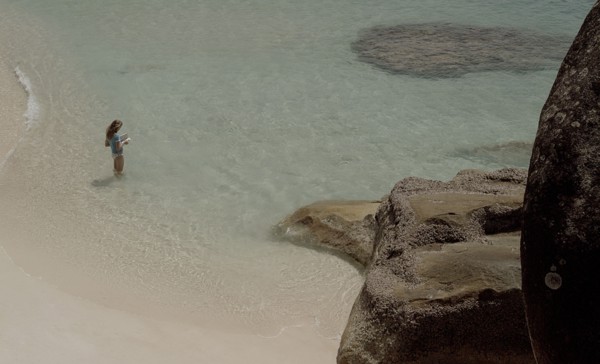 AUSTRALIA, Queensland, Fitzroy Island, "Reading a Book, Nudie Beach, Fitzroy Island  "