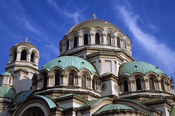 BULGARIA, Sofia, Alexander Nevsky Cathedral.