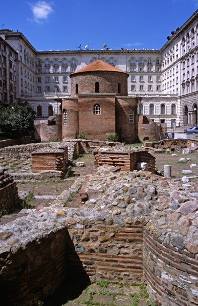 BULGARIA, Sofia, "Church of Saint George, Rotunda of St George,"
