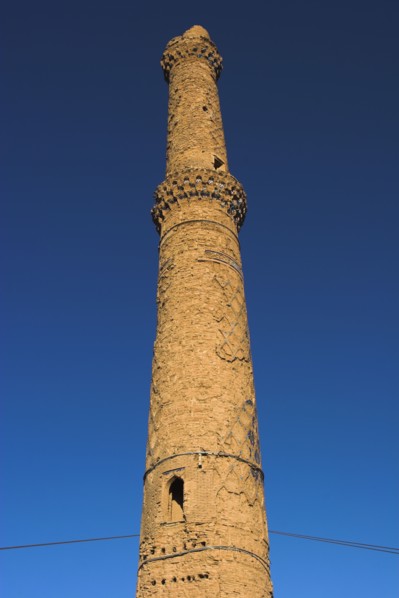 AFGHANISTAN, Herat, "The Mousallah Complex, Minaret One of several minarets in this complex, this