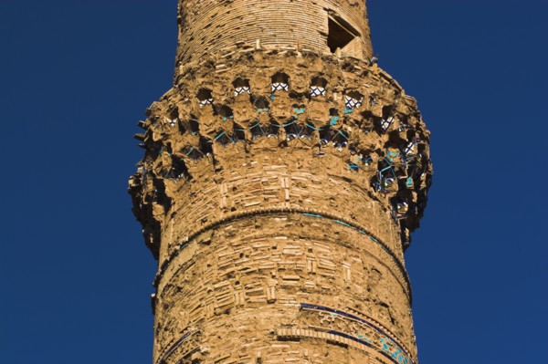 AFGHANISTAN, Herat, "The Mousallah Complex, Minaret One of several minarets in this complex, this