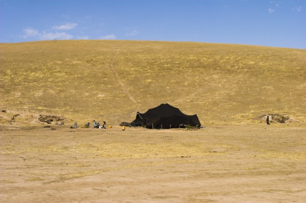 AFGHANISTAN, Desert, Nomad yurt between Maimana and Mazar-I-Sharif